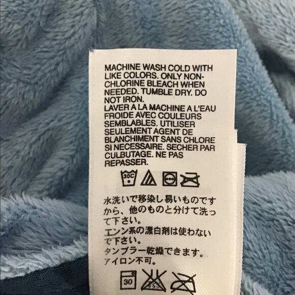 North Face Insulated Heavy Fur Lined Zip Reversible Jacket Coat Shady Blue sz S - Picture 13 of 16